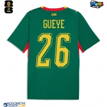 Moški Nogometni dresi Senegal Pape Gueye #26 Gostujoči SP 2026 Kratek Rokav